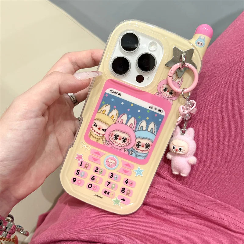 Funny Cute 3D Mobile Phone Shape Phone Case