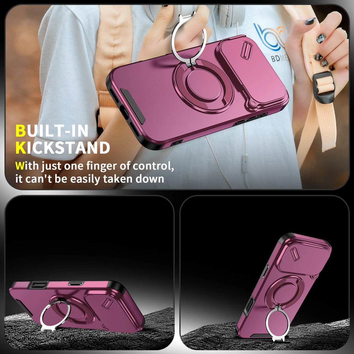 Lens Protective Military Phone Cover Case For iPhone