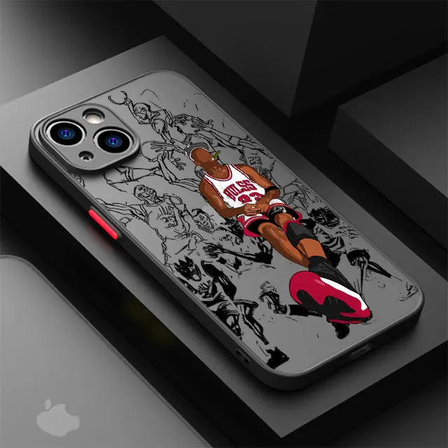 Cute Basketball Star Phone Case For iPhone