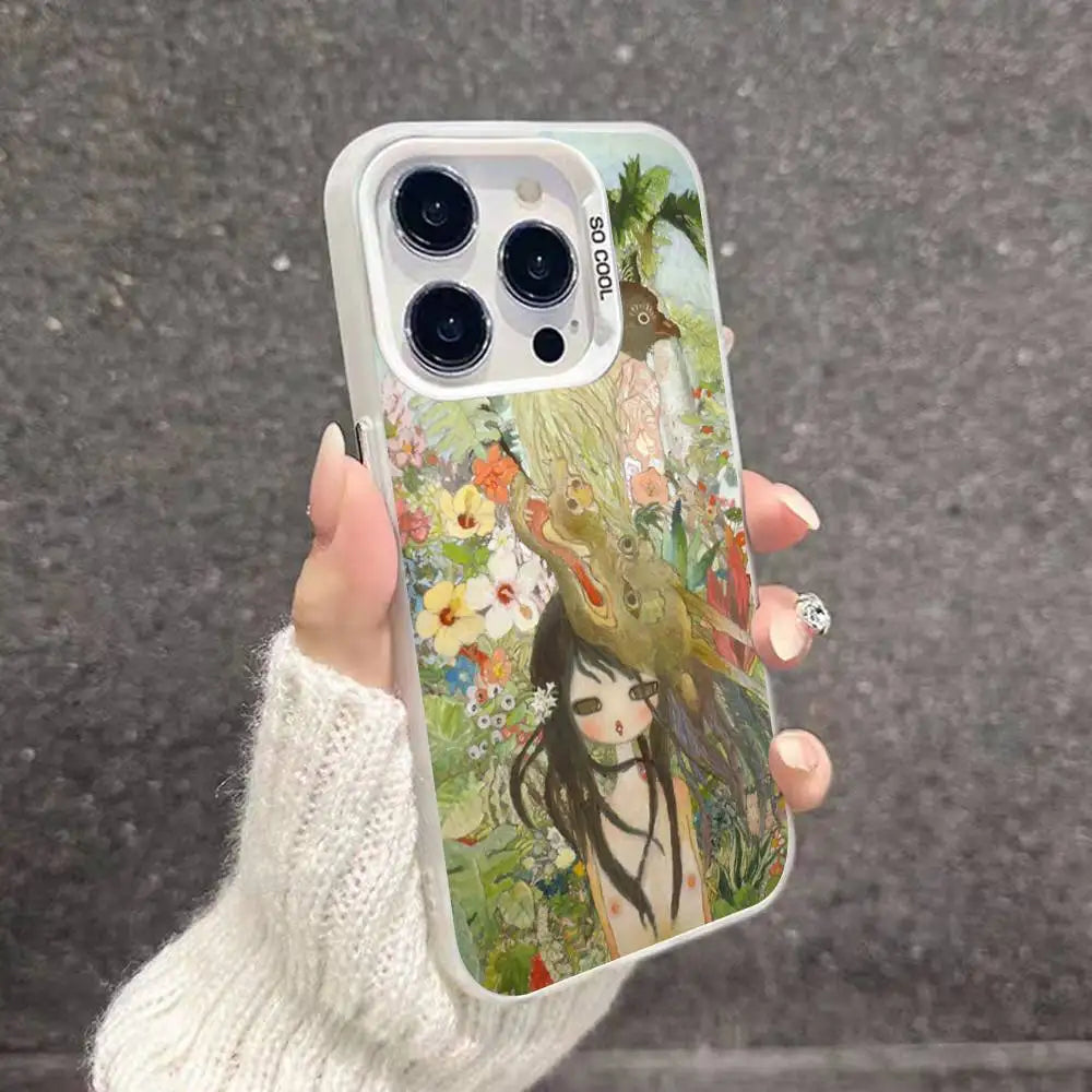 Aya Takano Color Shockproof Phone Case For iPhone