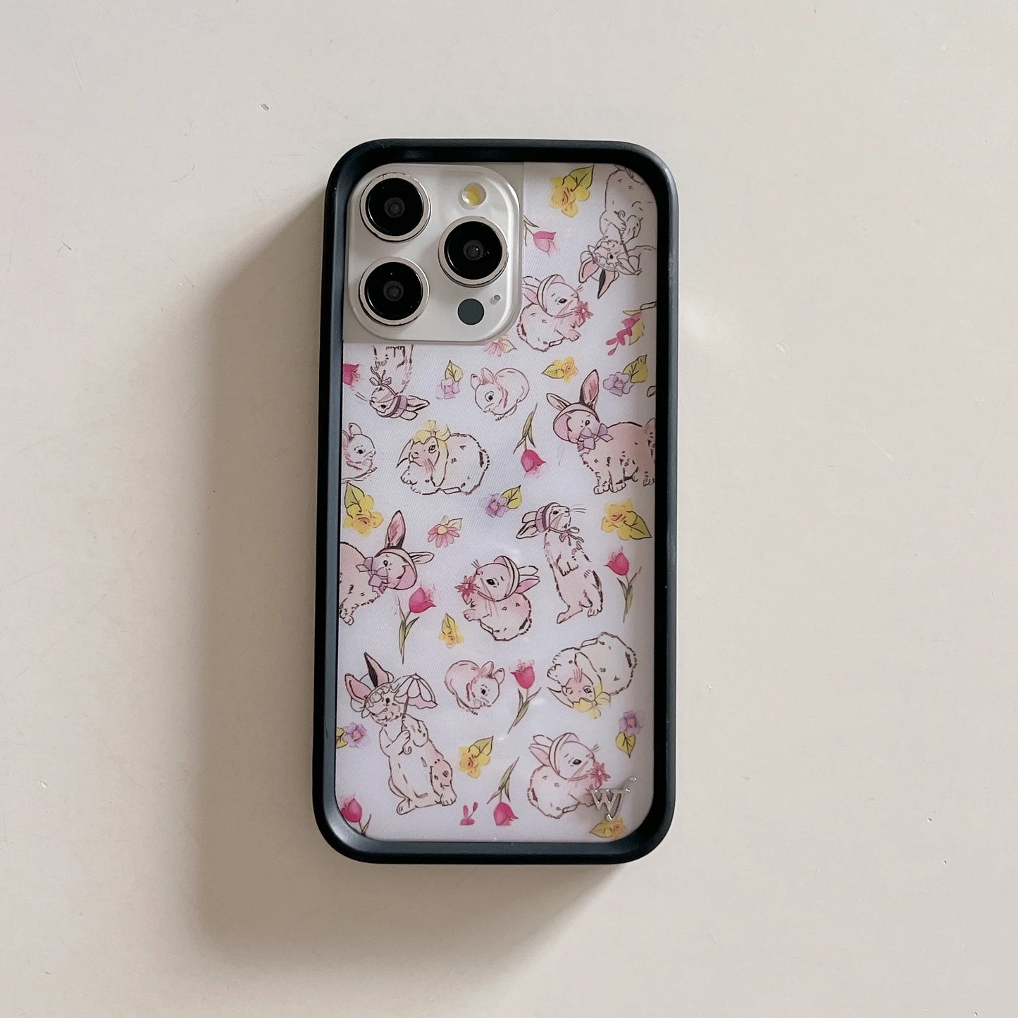 Wildflower Heart Love Flower Cherry Cake Phone Case