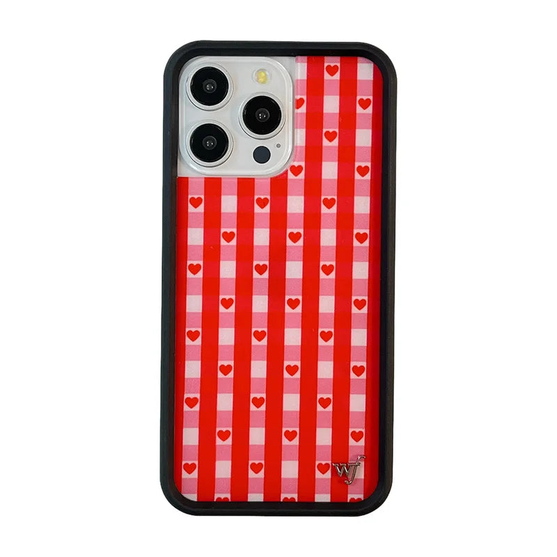 Wildflower Kensington Kiss Leopard Lipstick Phone Case For iPhone