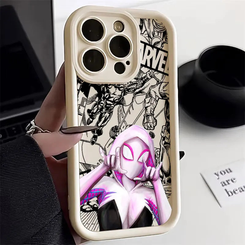 Spider Man Spider Gwen Marvel Case For Apple iPhone