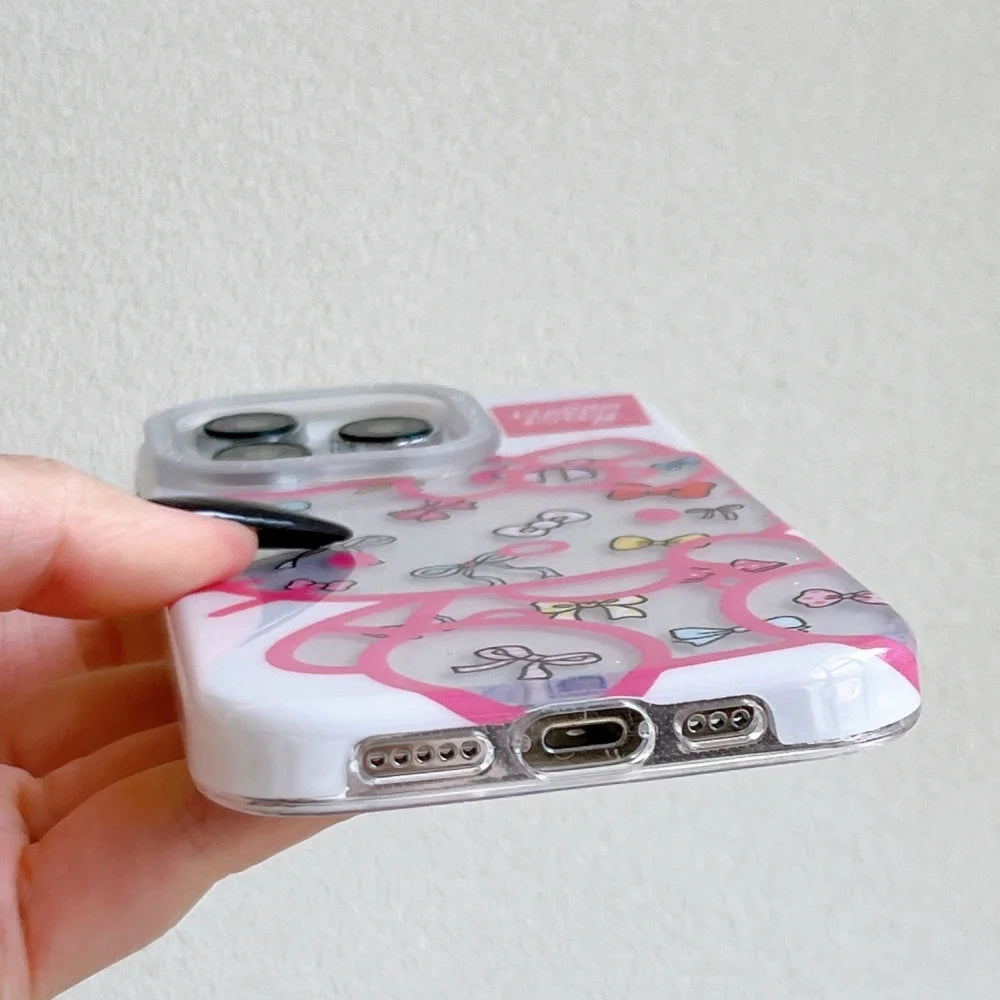 Hello Kitty Bow Full Screen Phone Case