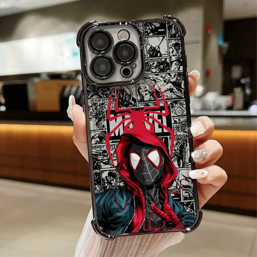 Phone Cover Case For Apple iPhone Marvel Cute Spider Men