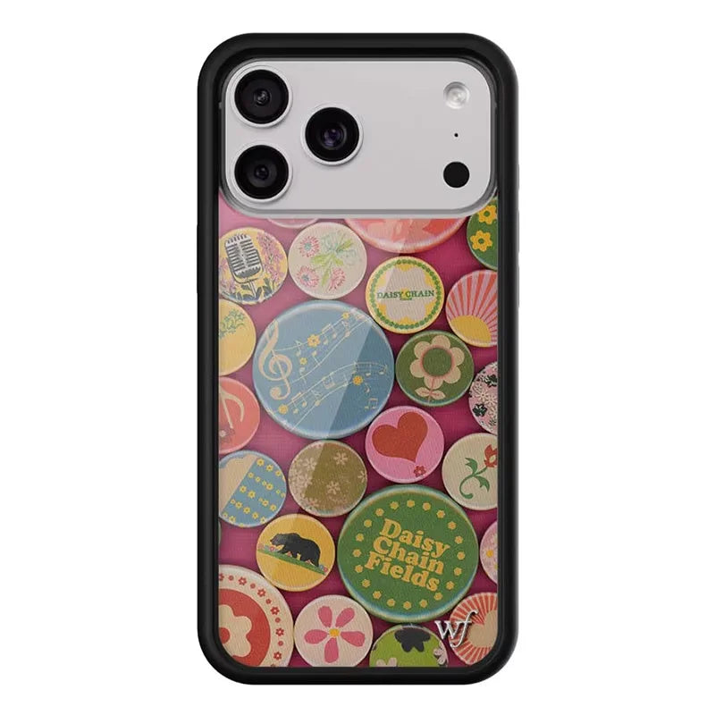Wildflower Ins Olivia Daisy Chain Fields Phone Case For iPhone