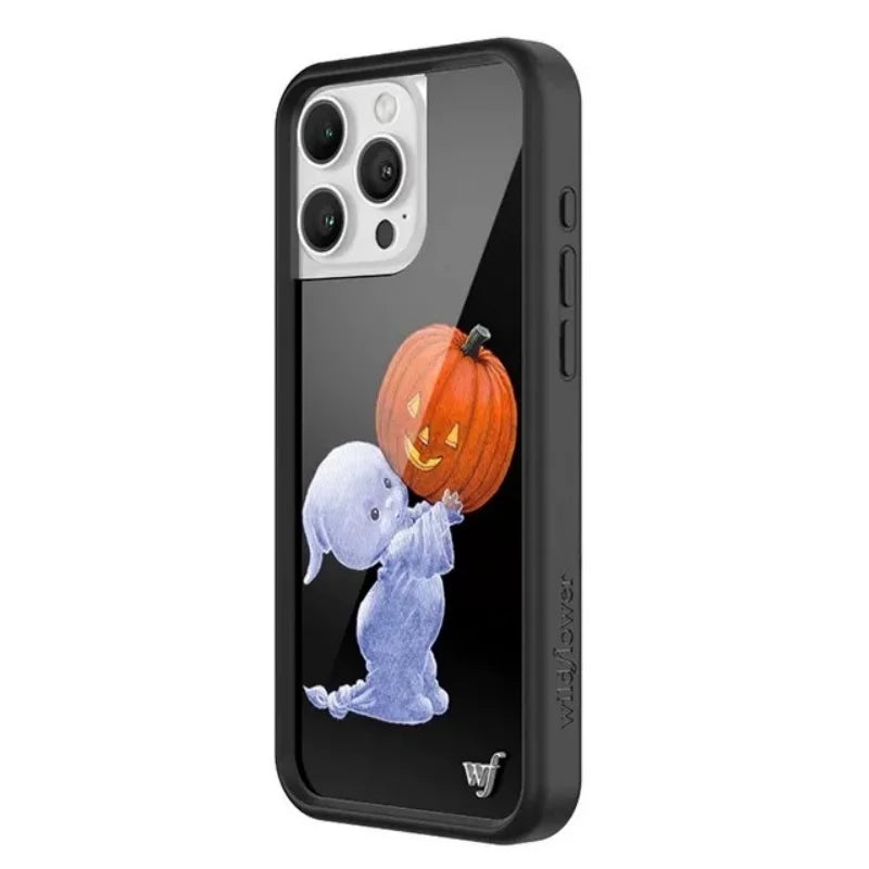 Wildflower Ins Little Ghost Phone Case For iPhone
