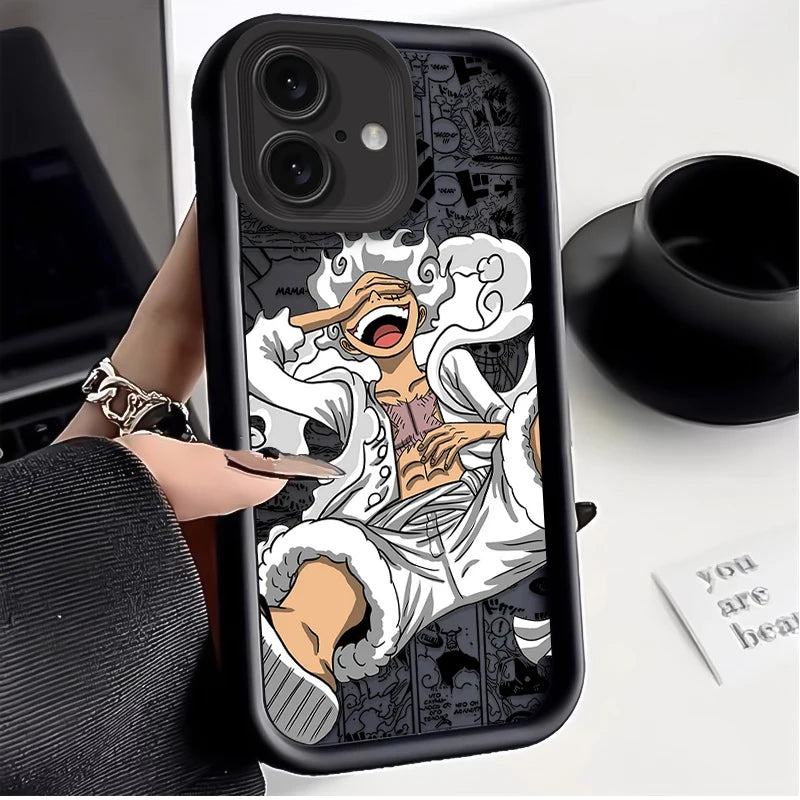 Anime One Piece Soft Silicone Phone Case for iPhone