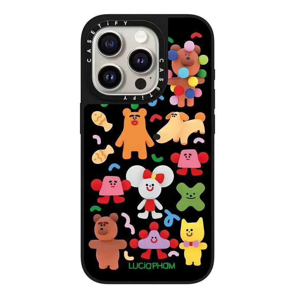 Lucia Cute Cartoon Cherry Smile Phone Case