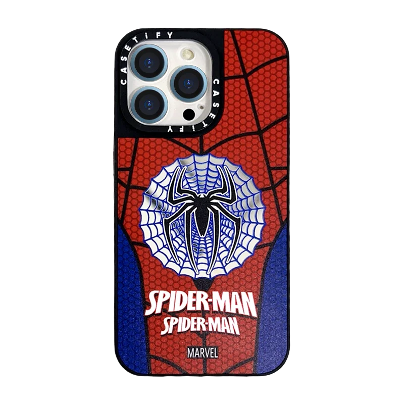 Marvel Spider Man Iron Man Series Phone Case For iPhone