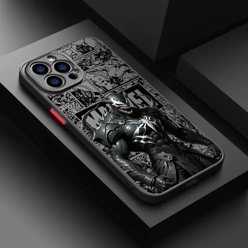 Marvel Spiderman Ironman Comic Phone Case For iPhone