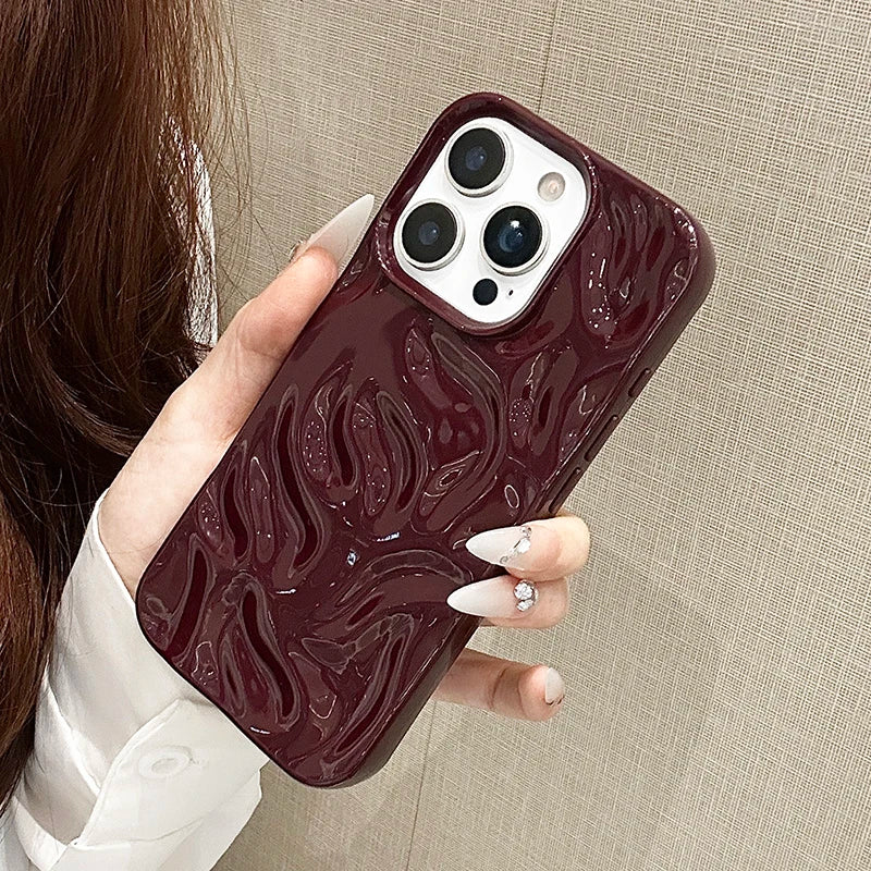 Rose Meteorite Pattern Texture Phone Case