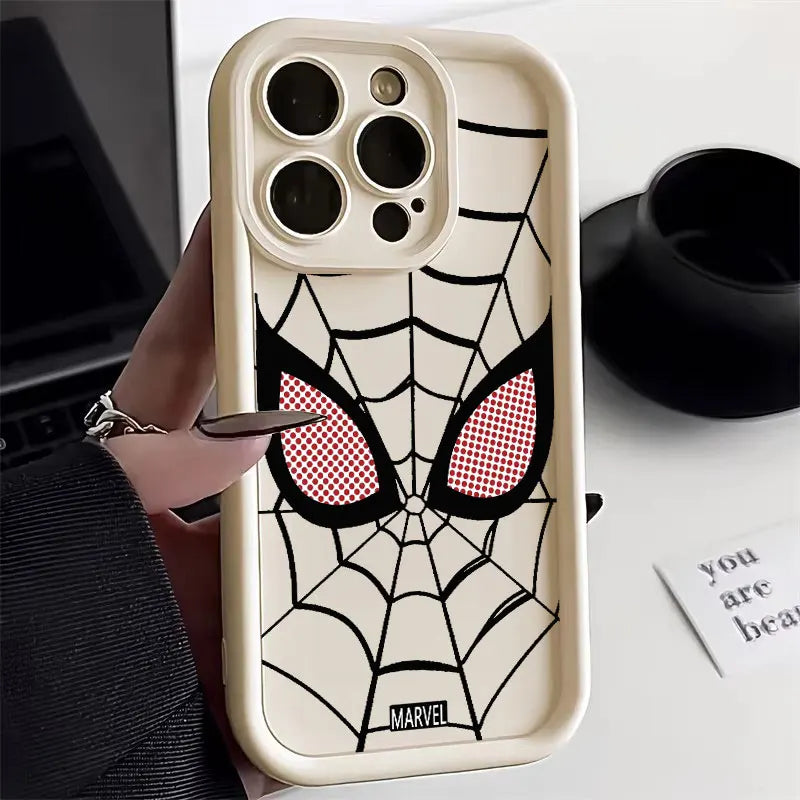 Spiderman Marvel Spider Man Silicone Case For iPhone