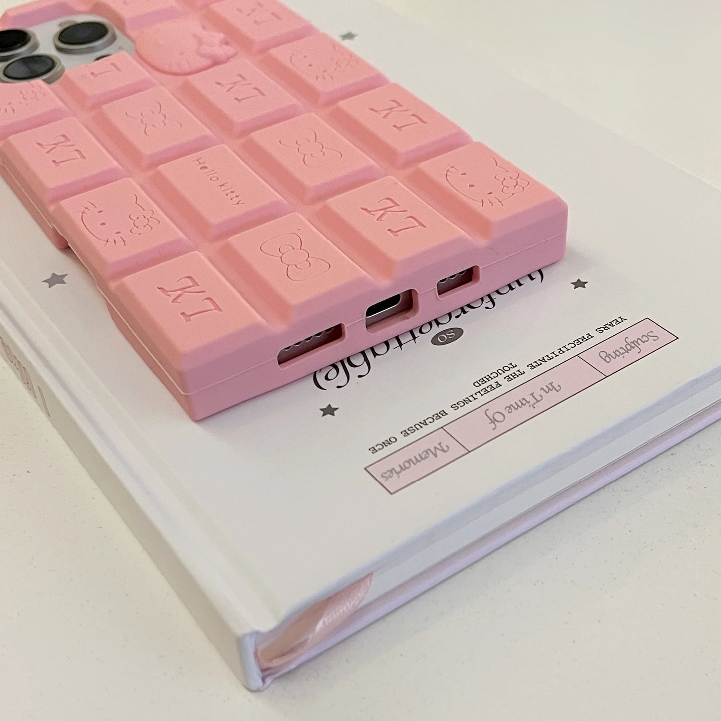 Cute Cartoon Chocolate Silicone Soft High Quality Phone Case