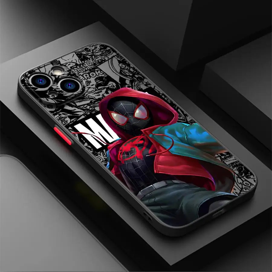 Spider Man Heroes Return Back Phone Cover Case For iPhone