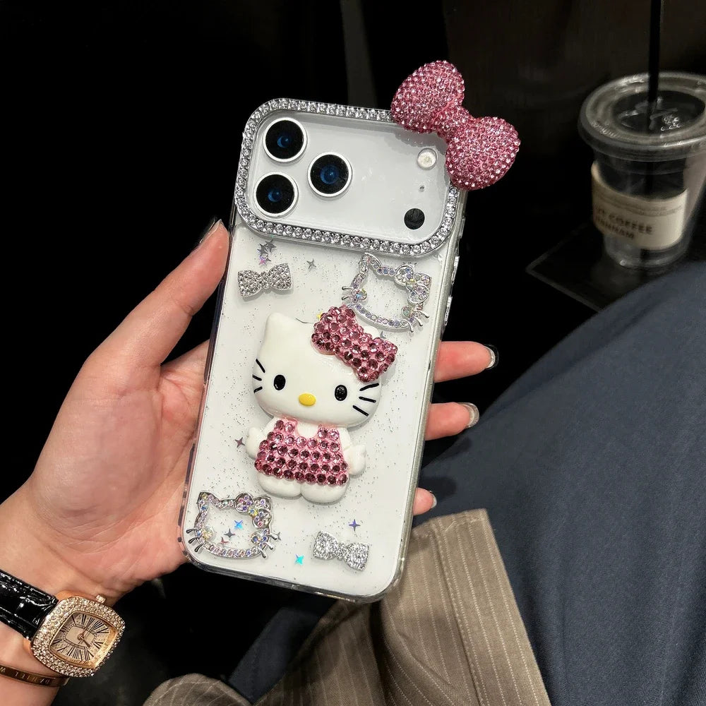 Hello Kitty Bling Glitter iPhone Case