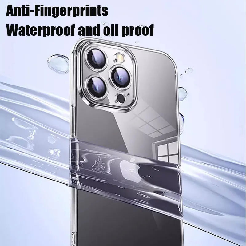 Clear Phone Case For iPhone Silicone Soft Cover Case