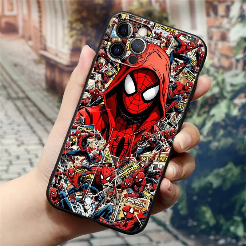 Spiderman Marvel Phone Case For iPhone