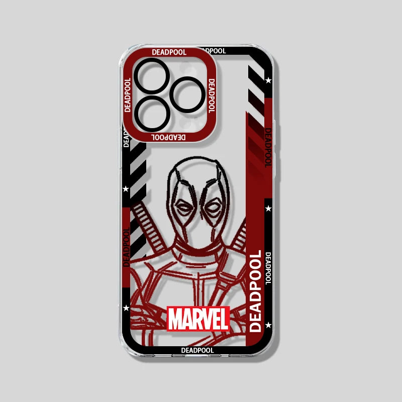 The Avengers Black Panther Captain America Case For iPhone
