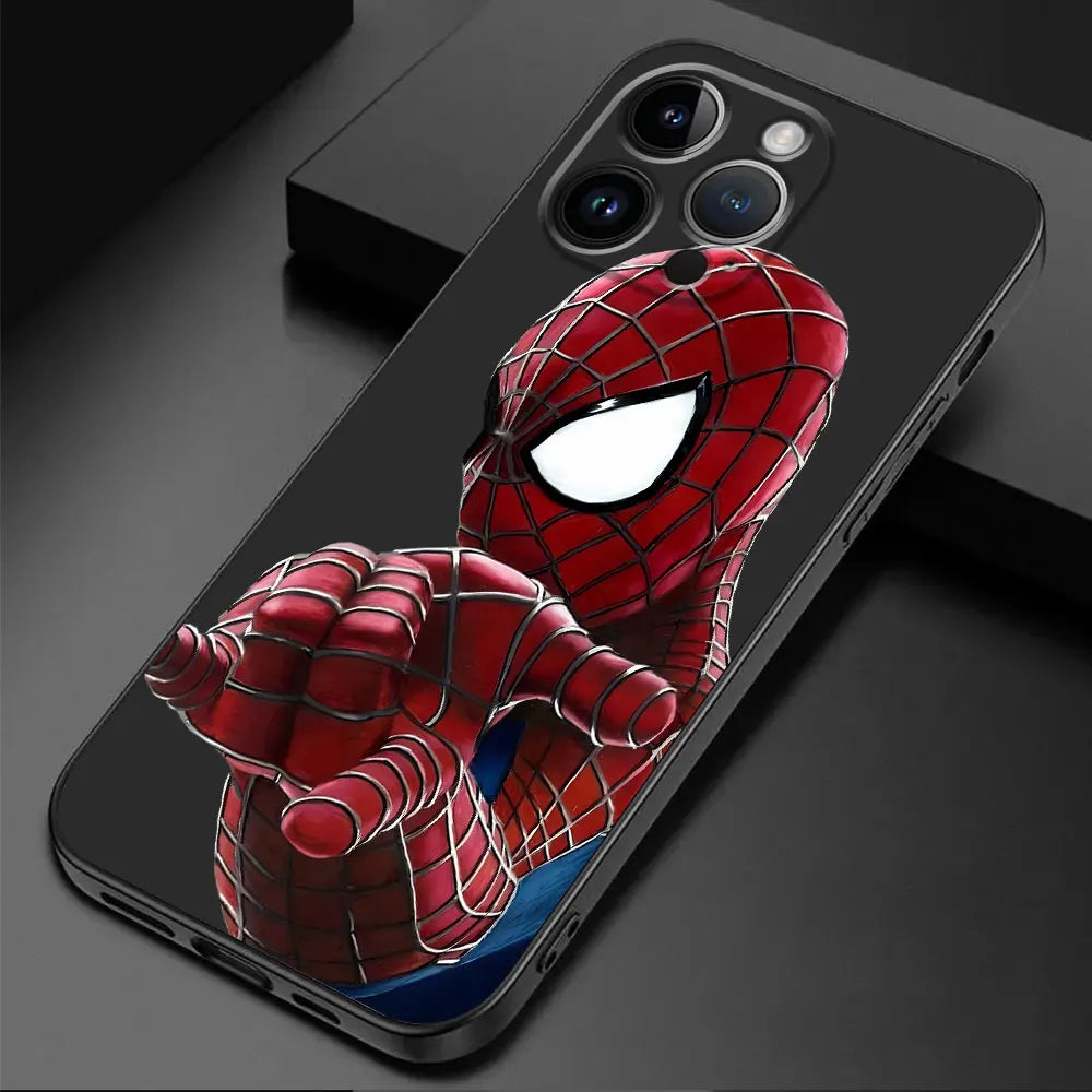 Marvel Venom Spider Man Cover Case For Apple iPhone