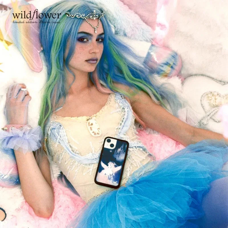 Wildflower Rainbow Unicorn Mazzy Joya Phone Case For iPhone