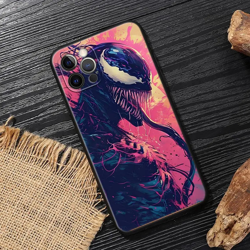 Marvel Heroes Case For iPhone Protect Soft Funda