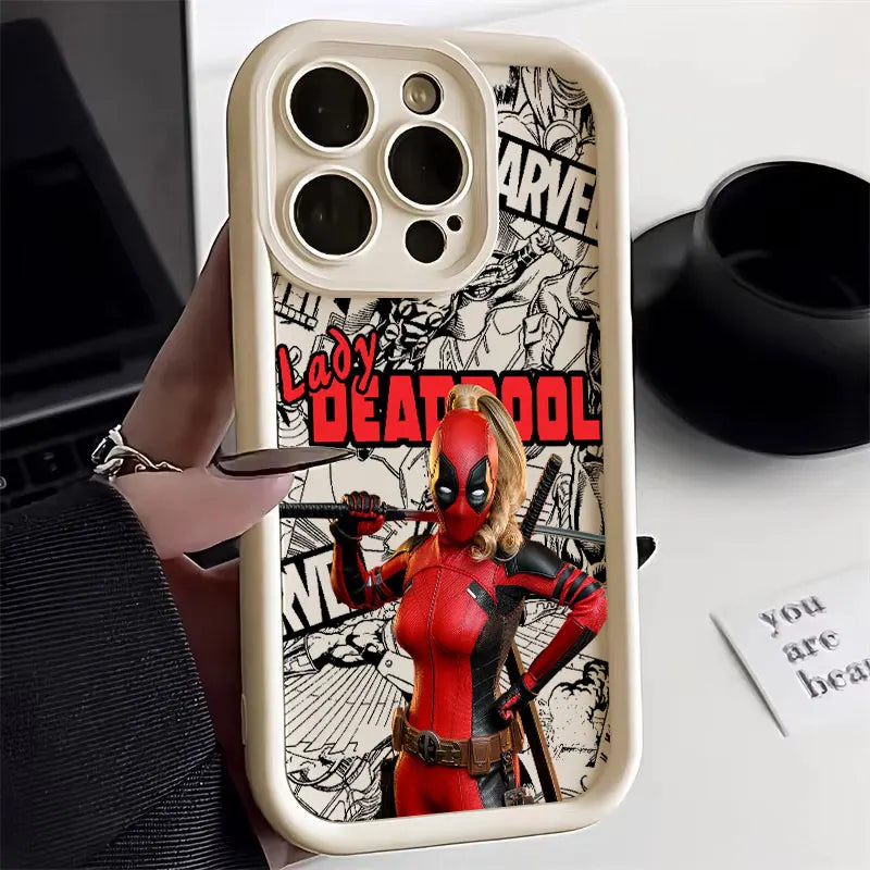 Ladypool Lady Deadpool Marvel Case For Apple iPhone