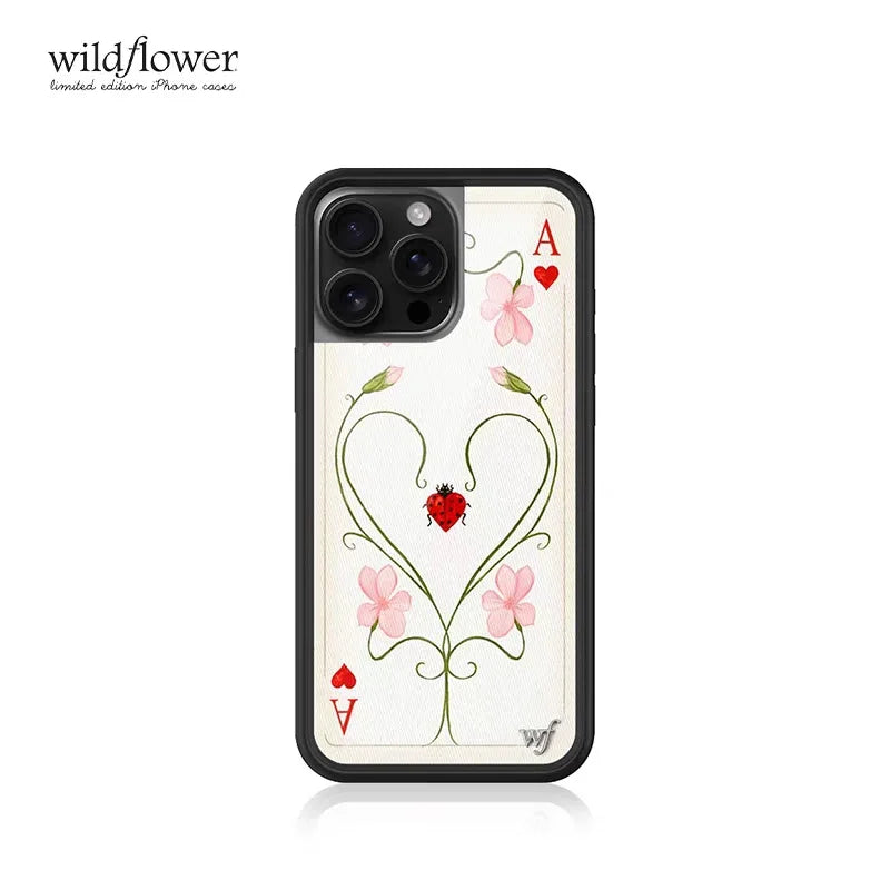 Wildflower Lila Moss Dreamy Hearts Phone Case For iPhone