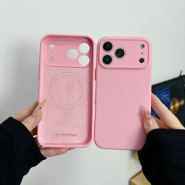 Luxury Liquid Silicone Magsafe Magnetic Phone Case For iPhone