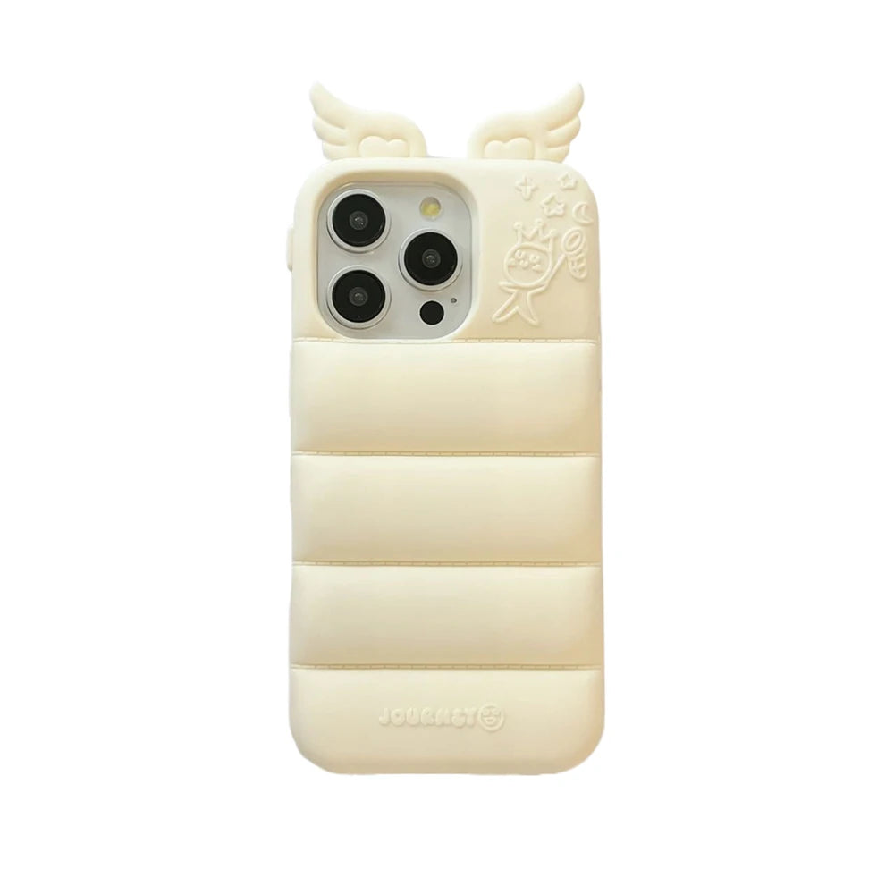 Cute 3D Cartoon Angel Soft Silicone Phone Case