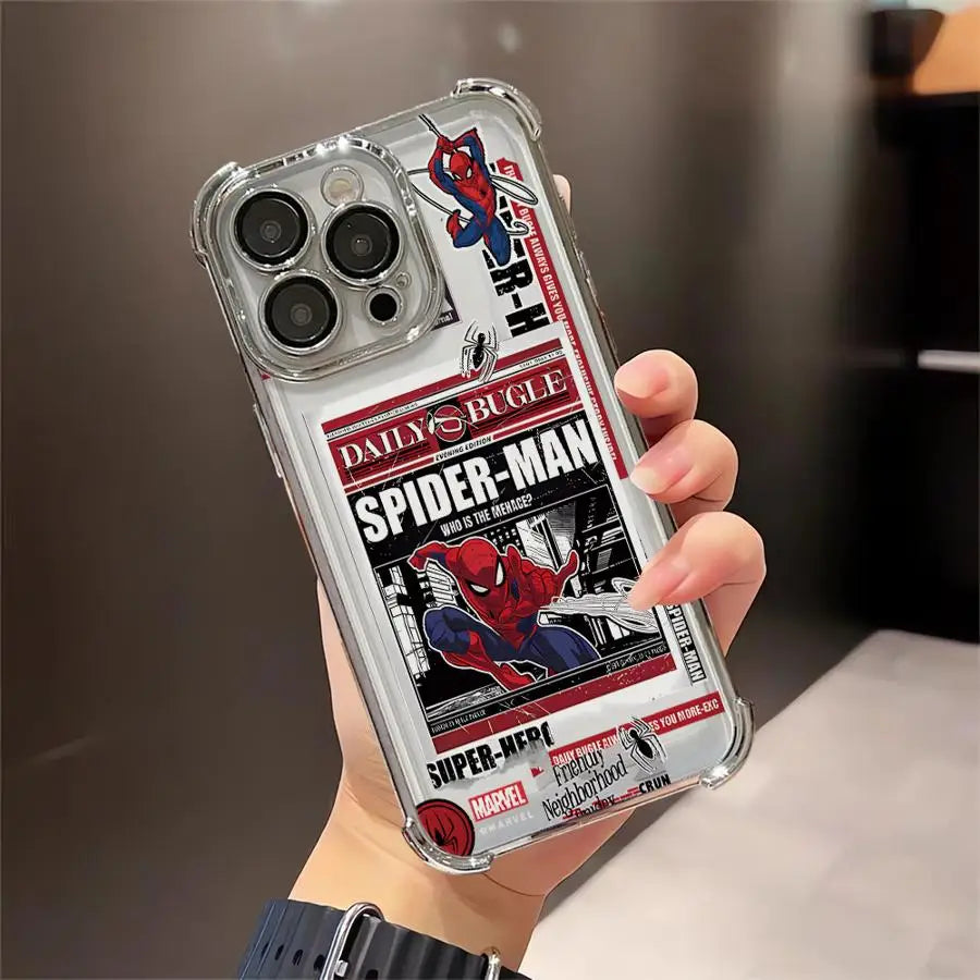 New Marvel Spider Man Phone Cover Case For Apple iPhone