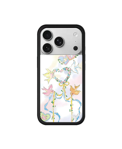 Cherry Puppy Flash Diamond Phone Case