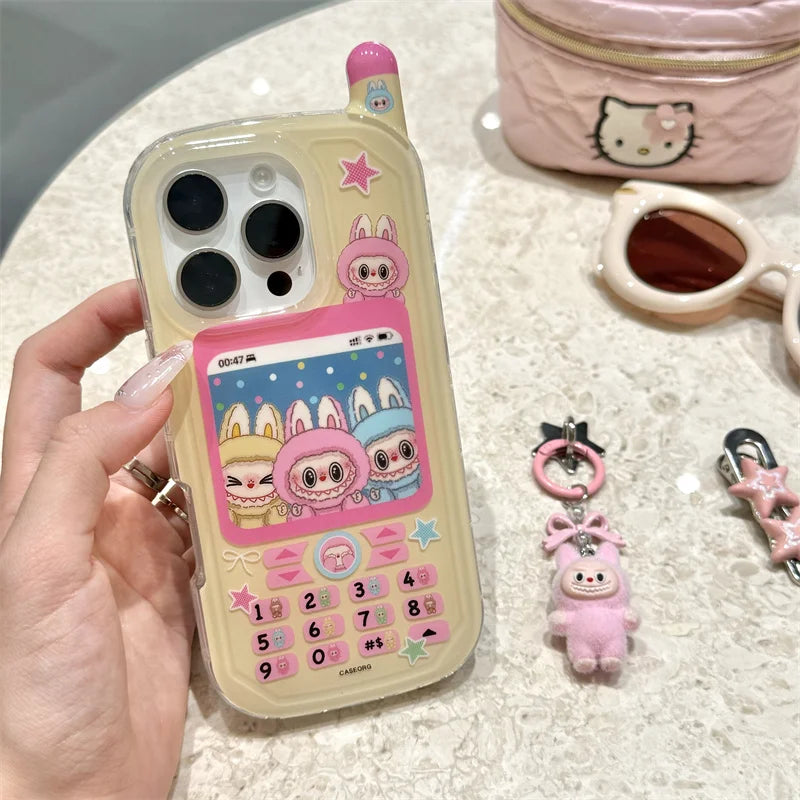 Funny Cute 3D Mobile Phone Shape Phone Case