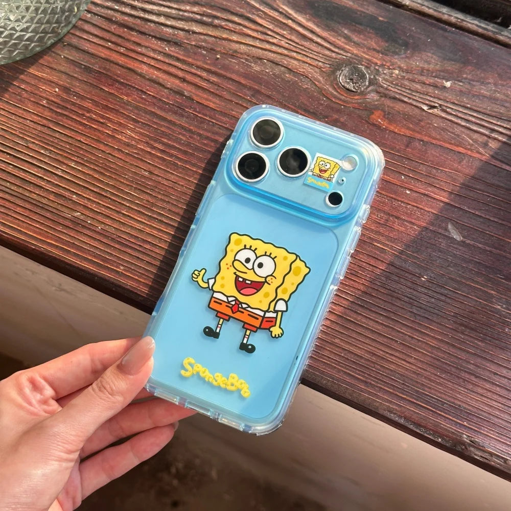 Fashion Cute Cartoon Character Printed Phone Case For iPhone