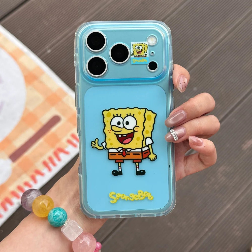 Fashion Cute Cartoon Character Printed Phone Case For iPhone