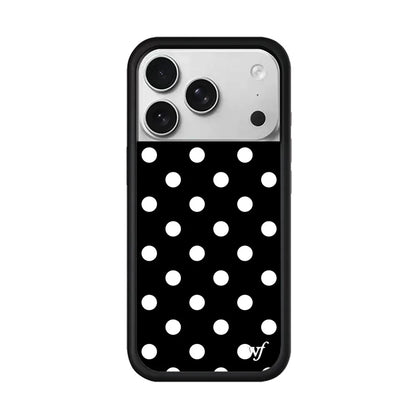 New Wildflower INS Cherry Polka Dot Phone Case For iPhone