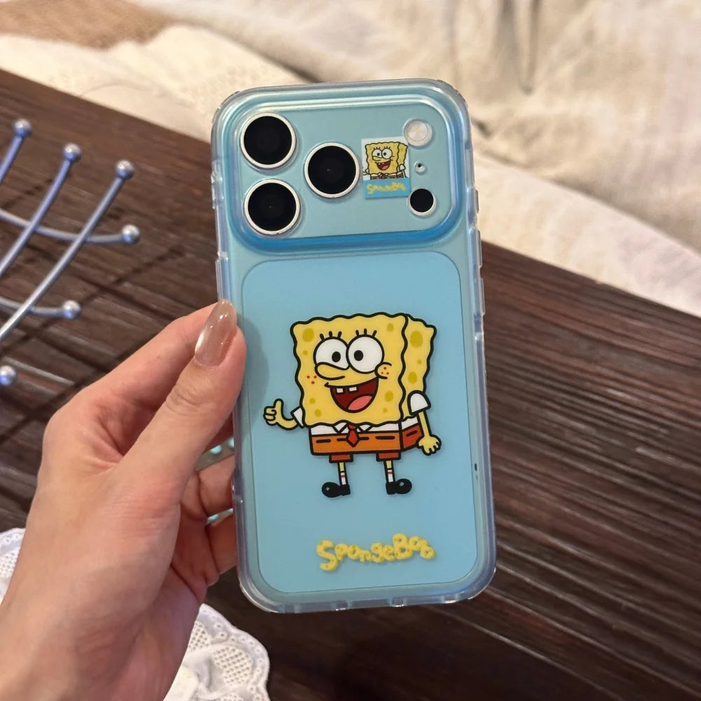 Fashion Cute Cartoon Character Printed Phone Case For iPhone