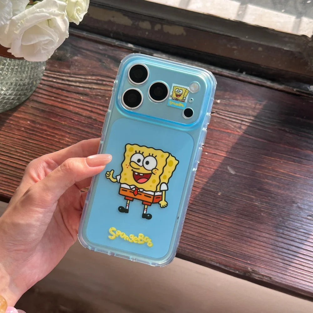 Fashion Cute Cartoon Character Printed Phone Case For iPhone