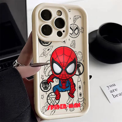 Miles Morales Spider Gwen Marvel Case For Apple iPhone