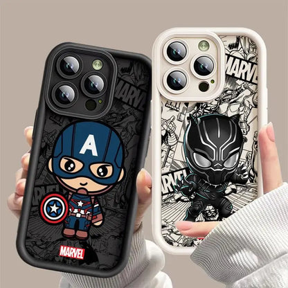 Marvel Captain America Black Panther Phone Case