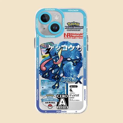 Anime Pokemon iPhone Case with Clear Protective Cover