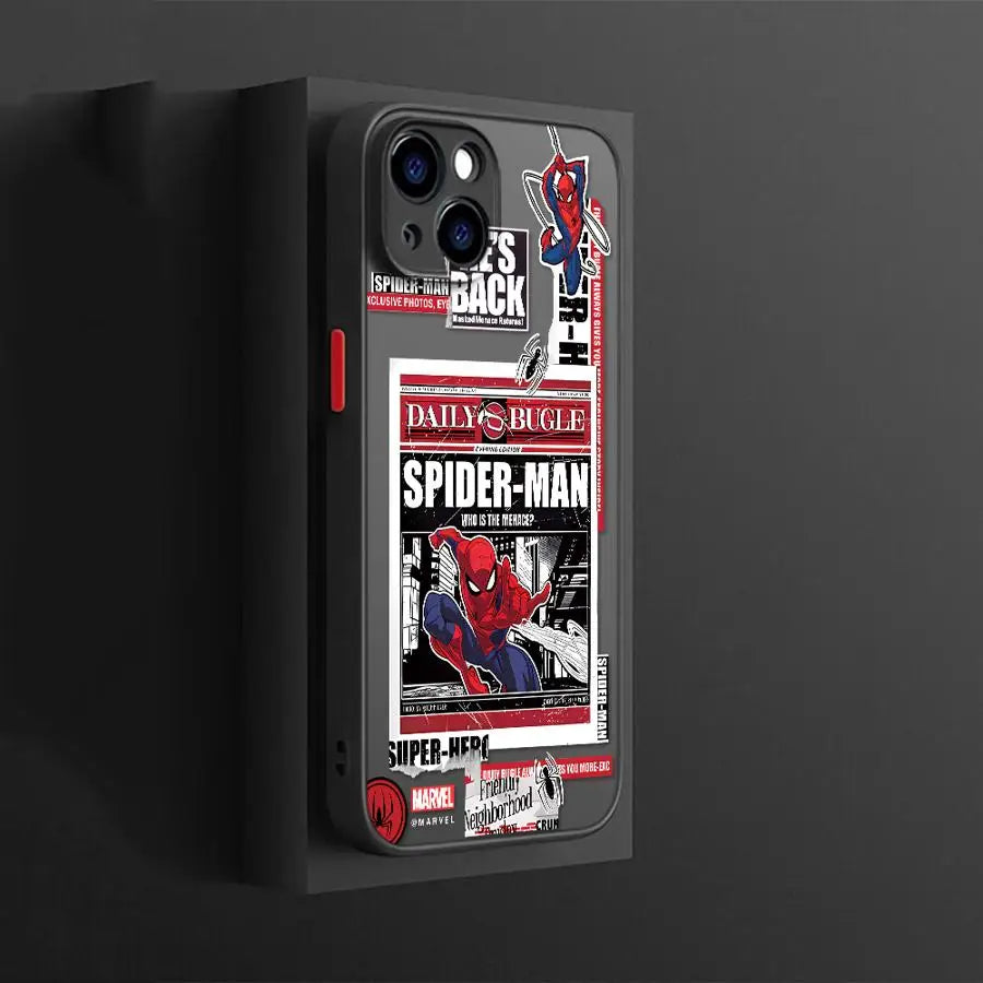 Marvel Spider Man Case For iPhone Back Phone Cover