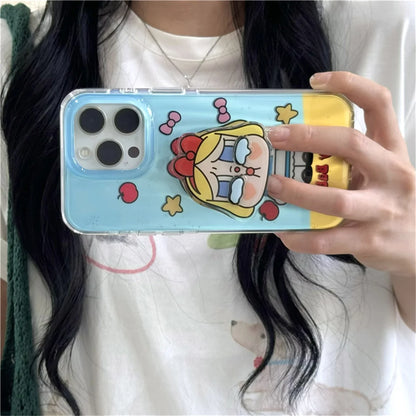 Funny Cartoon Girls Phone Case For iPhone