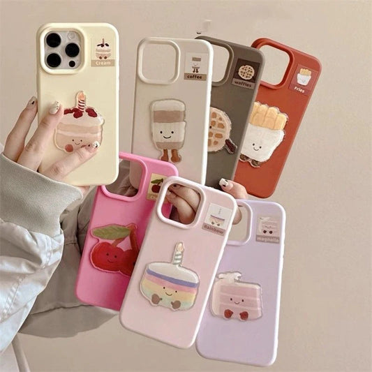 Interesting Cute Cake Compatible Phone Case