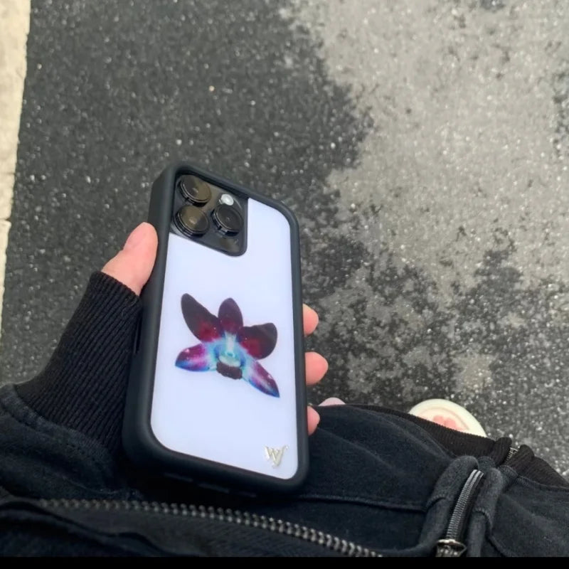 Wildflower Orchid 3D Phone Case For iPhone