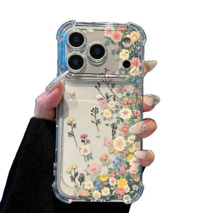 Hot Sale Colorful Flowers Phone Case For iPhone