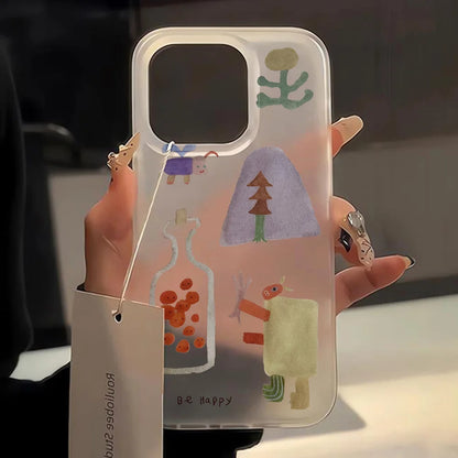 Cute Cartoon Puppy Phone Case For iPhone