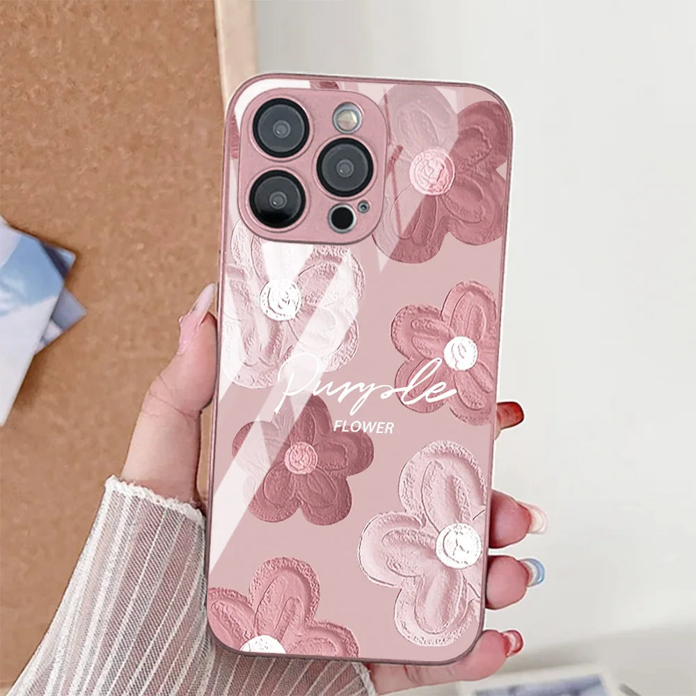 Flower Phone Case For iPhone