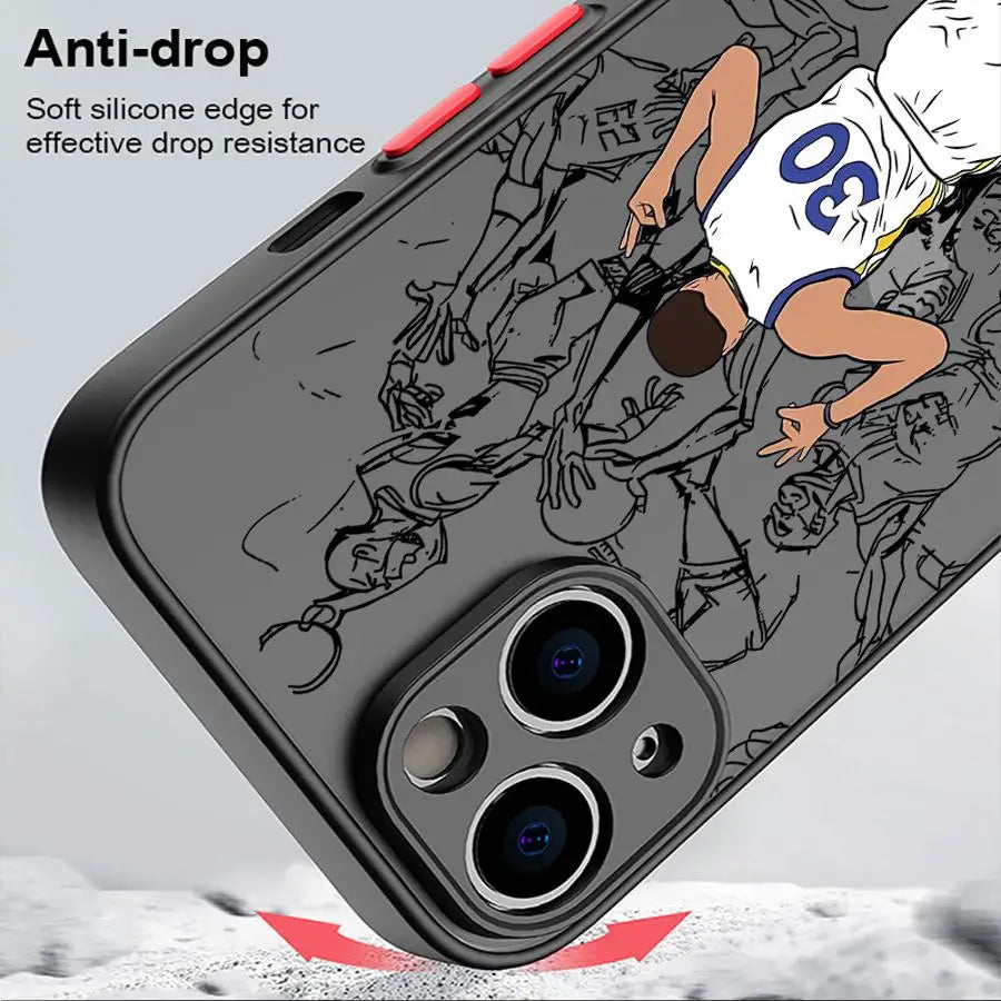 Cute Basketball Star Phone Case For iPhone