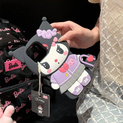 Handbag Kuromi For iPhone Silicone Soft Cover Case